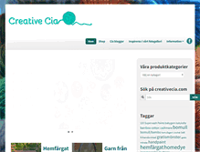 Tablet Screenshot of creativecia.com